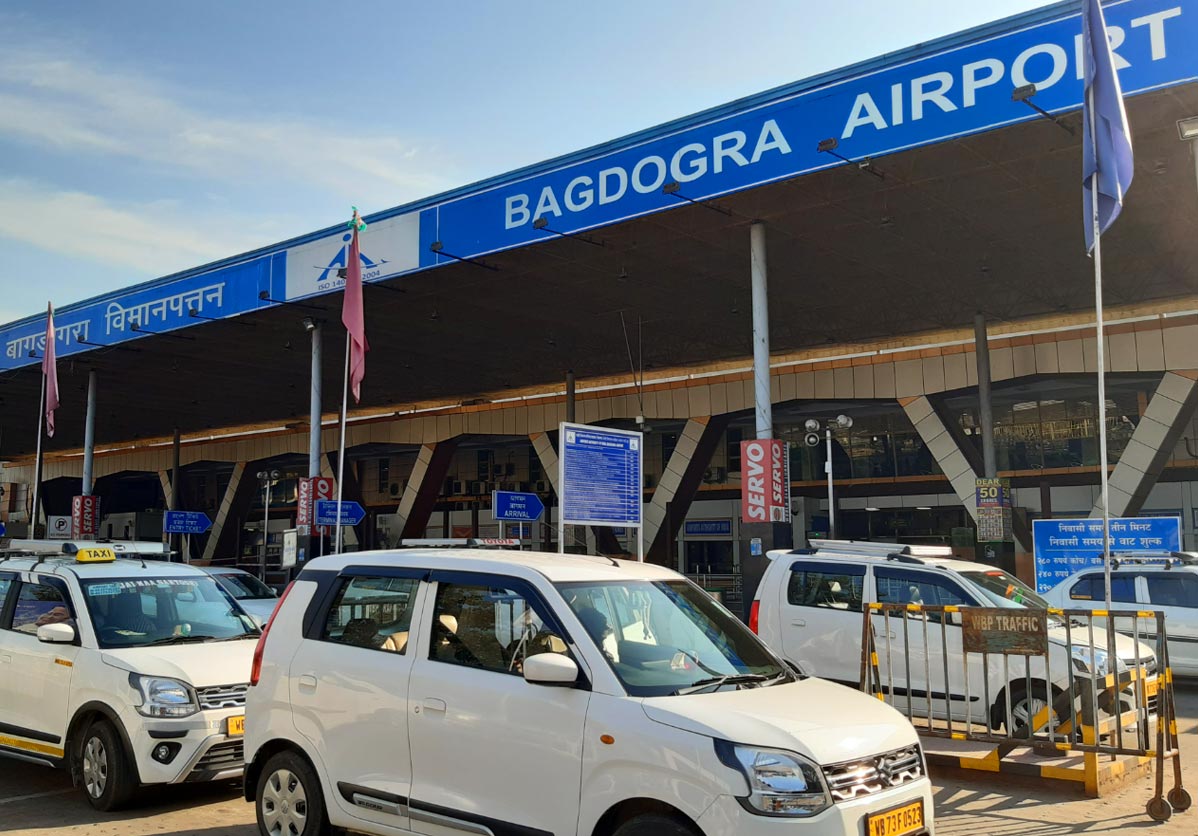 Cab service in Bagdogra Airport transfers